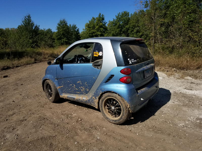 Illustration for article titled Finally took a smart for some legit offroading.